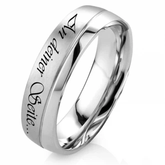 Mobile Preview: Herrenring H174 mit Etui und Gravur